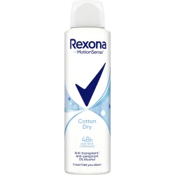 Rexona MotionSense Cotton Dry спрей 150 мл (8593838987831)