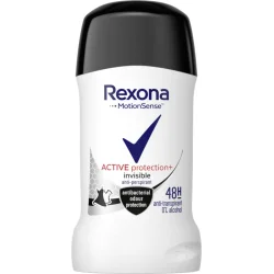 Дезодорант для жінок Rexona Active Protection+ Invisible стік 40 мл (0000087340655)