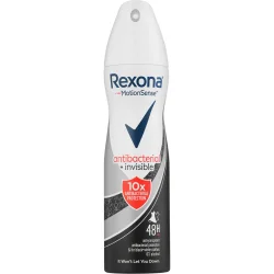 Дезодорант для женщин Rexona Antibacterial Невидимая защита спрей 150 мл (8710447171301)