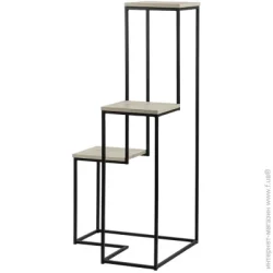 Richman Подставка для цветов Горка 65х60,5x128 см черный