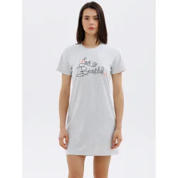 Roksana Туника домашняя AMORETTE №1761/16310 р.M серый