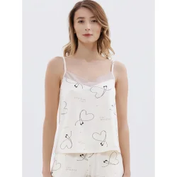 Roksana Майка LOVETONE №1798/16307 р. XL бежевый с рисунком (№1798)