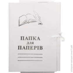 Папка на зав'язках Romus Папка картонна на зав'язках R44090