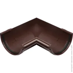 Кут жолоба Roofok внутрішній 90° 120 мм коричневий