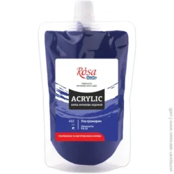 Rosa Studio Краска акриловая Ультрамарин 200 мл