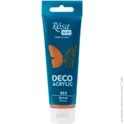 Rosa Talent Акрил для декора бронза 75 мл