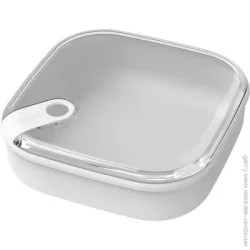 Ланч-бокс Rotho Контейнер для пищевых продуктов с крышкой ELA 20х20х6,7 см белый
