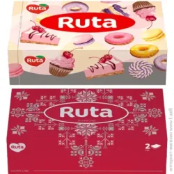 Ruta Салфетки в коробке Women Brick 2сл белые 150 шт.