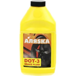 Аляsка Тормозная жидкость DOT-3 0,4л
