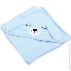 Полотенце Saffran 75х75 см голубой (000005875)