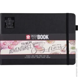 Арт-блокнот Sakura Блокнот для эскизов Sketch 21х14,8 см 80 л кремово-белый
