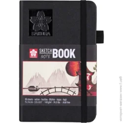 Арт-блокнот Sakura Блокнот для эскизов Sketch 9х14 см 80 л кремово-белый
