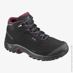 Трекінгові черевики Salomon Черевики OUTline Prism mid GTX W Bk / Quiet S L41110500 р. UK 6 чорний