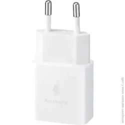 Зарядное устройство Samsung 15W PD White (EP-T1510NWEGEU)