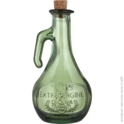 Набор San Miguel Бутылка с пробкой для масла Olio 500 мл зеленый