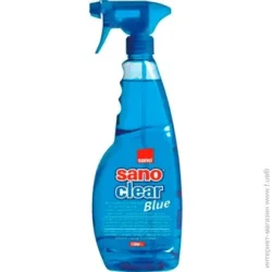 Sano Средство моющее для стекла и зеркал Clear Blue 1л