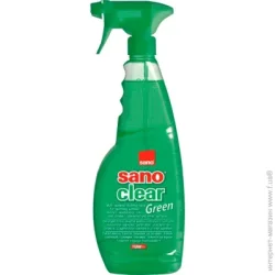 Sano Средство моющее для стекла и зеркал Clear Green 1л