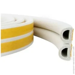 Sanok Rubber Уплотнитель самоклеющийся D-образный A.T.T. 12х10 двойной белый