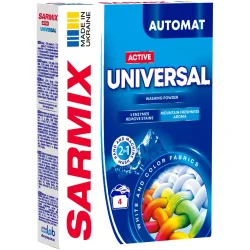 Пральний порошок Sarmix Active Universal 300 г (4820268104090)
