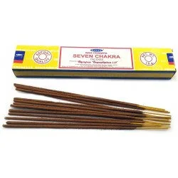 Аромапалички Satya Аромат для дому Seven Chakra Масала пахощі (32467)