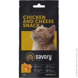 Savory Лакомство с курицей и сыром 60 г