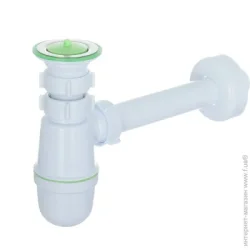 Труба гибкая Scandispa Сифон для умывальника резьбовой выпуск, труба L200 / D32mm