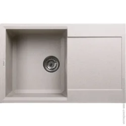 Кухонна мийка Scandispa Straight 780 бежевий + сифон