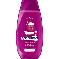 Schauma Шампунь дитячий Kids для дівчаток, Без сліз і заплутаних 250 мл