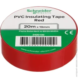 Schneider Electric Изолента 20 м красная ПВХ 2420100
