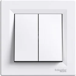 Вимикач Schneider Electric Asfora білий (EPH0300121)