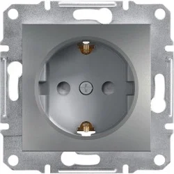 Розетка Schneider Electric Asfora сталевий (EPH2900262)