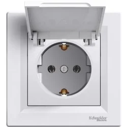 Розетка Schneider Electric Asfora білий (EPH3100121)