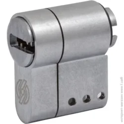 Securemme Цилиндр K64 3600UCS27XX115 30x30 ключ-половинка 30 мм матовый никель