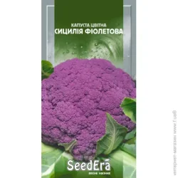 Seedera Насіння капуста кольорова Сицилія фіолетова 0,5г (4823073703694) 0.5 г