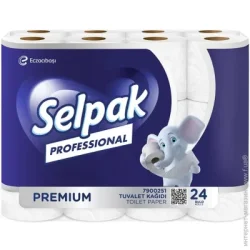 Туалетная бумага Selpak Professional Premium трехслойная 24 шт (8690530118201)