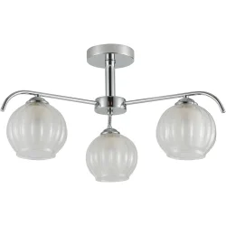 Sensio Люстра стельова Aquarius 3x40 Вт E27 білий/хром ALG-07488/3