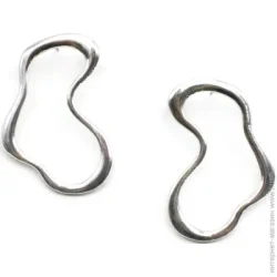 Sensio Сережки Curves пара срібний