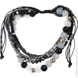 Браслет Sensio Браслет Rosara метал чорний