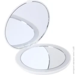 Косметическое зеркало Sensio Зеркало LED портативное светлодиодное для макияжа 9x9x1,8 см белый