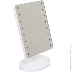 Косметическое зеркало Sensio Зеркало Sweet с LED подсветкой 16х21 см