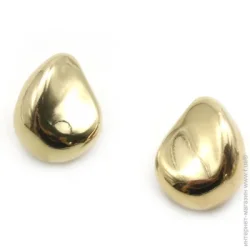 Sensio Серьги Teardrops пара латунь золотой