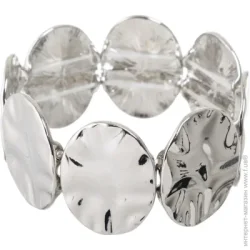 Браслет Sensio Браслет Thalia метал пластик срібний