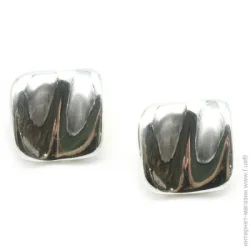 Sensio Сережки Tiles пара метал срібний