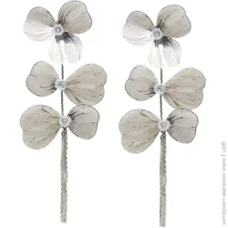 Sensio Сережки Twirls пара срібний