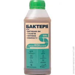 Биопрепарат жидкость Septiwell Бактерии для выгребных ям и септиков 0,5 кг жидкость для использования в выгребных ямах, компостных ямах биотуалета