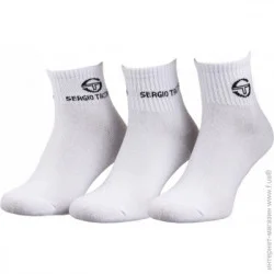 Носки Sergio Tacchini 3-pack белый Уни 39-42 (3349600140189)