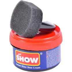 Show Крем-блиск для взуття (030-178) (8698623902508) 50 мл темно-синій