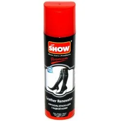Аэрозоль Show Leather Renovator 250мл, черный (8698623900337)