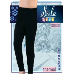 Термоштаны Siela Термолеггинсы 131 р.122 черный