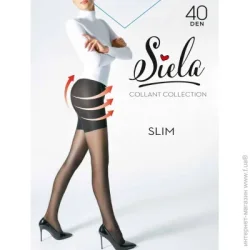Siela Колготки женские Slim 40 р. 3 черный